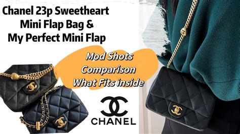 chanel mini flap bag vs wallet on chain